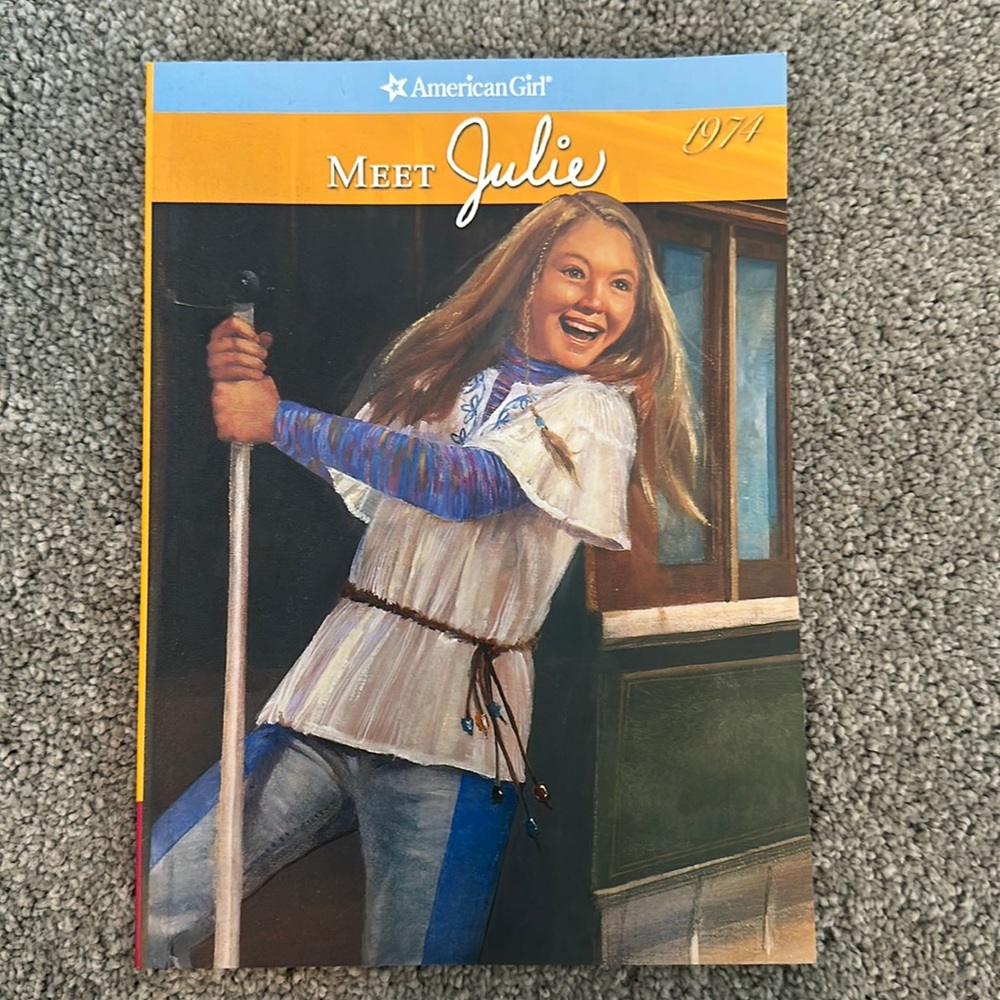 American Girl Meet Julie book